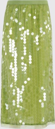 Semicouture Skirt SEMICOUTURE Woman color Olive