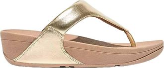 FitFlop Fitflop Womens Lulu Toe-Post in Platino