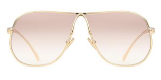 Miu Miu MUA56S 5AK90L Womens Sunglasses Gold Size 66