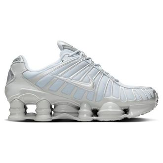 Nike Womens Shox TL - Running Shoes Pure Platinum/Smoke Grey/Mtlc Silver Size 10.0
