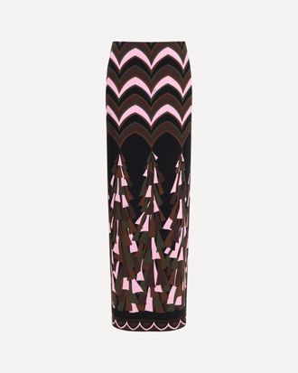 Pucci Fitted long Skirt Female 40