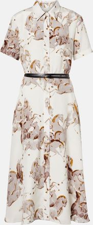 Altuzarra Abito chemisier Kiera in seta con stampa