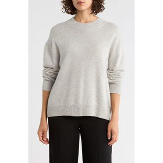 TWP Cashmere Crewneck Sweater in Heather Grey at Nordstrom Rack, Size Large