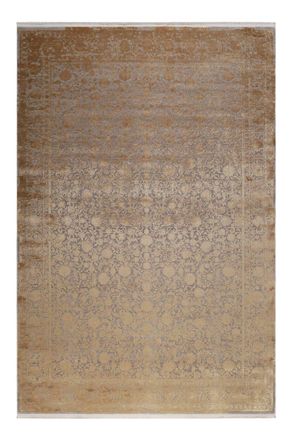 Esprit Alfombra cl&aacute;sica suave estilo vintage con relieve, dorado 160x230