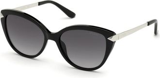 Guess Stijlvolle zonnebril met zwarte monturen - Dames - Zonnebrillen - Zwart - 56 MM - Accessoires
