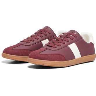 Only Amber Polyester Dames Burgundy/cream Sneakers