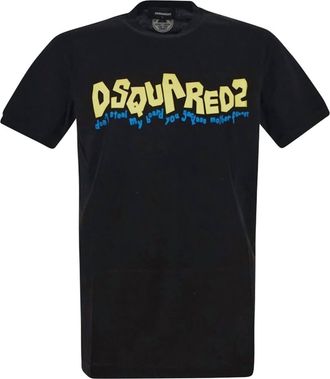 Dsquared2 Mens Short Sleeve T-Shirt In Black