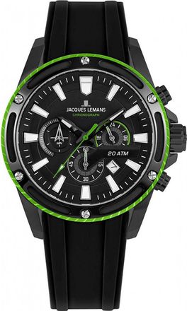 Jacques Lemans 1-2141C Mens Liverpool Watch - Black - One Size