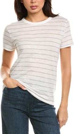 Vince Stripe Crewneck Top