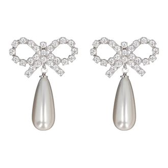 Self Portrait Earrings - Dames - Oorbellen - Grijs - ONE Size - Accessoires