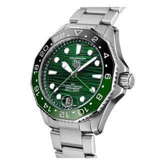 Tag Heuer Aquaracer Professional 300 GMT - unisex - Accessoires - Groen - Maat: ONE Size