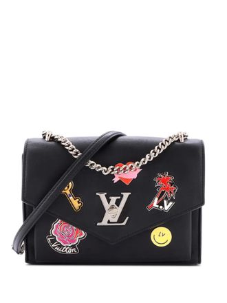 Louis Vuitton Mylockme Handbag Limited Edition Pin Embellished Leather BB shoulder bag - Black