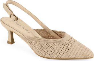 Elie Tahari Palermo Slingback Pump in Natural at Nordstrom, Size 7.5
