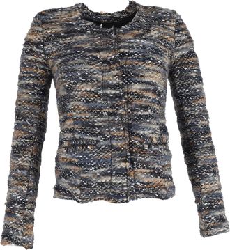 Iro Iro Molly Bouclé-Tweed Jacket in Multicolor Wool