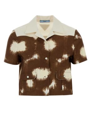 Prada Multicolor Regular Printed Shirt