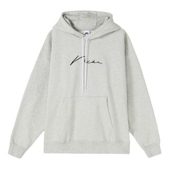 Nike Alphabet Hoodie Mens Grey DQ7317-050
