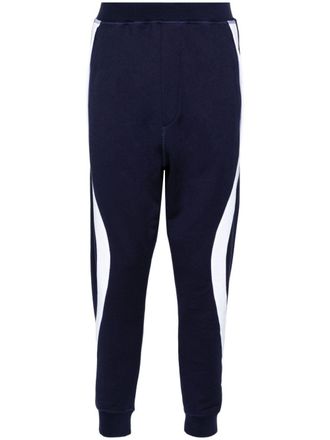 Dsquared2 Dean trainingsbroek met contrasterende afwerking - Blauw