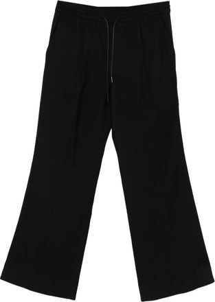 Juun.J Pantaloni pliss&eacute; con coulisse - Nero