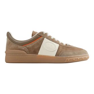 Valentino Schoenen, Heren, Beige, 41 EU, Leer, Upvillage Sneakers