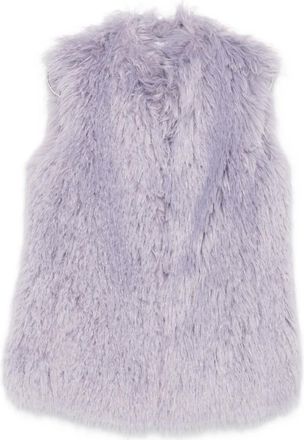 Patrizia Pepe Gilet girocollo - Viola