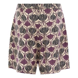Max Mara Casual Shorts, female, Multicolor, Size: 2XS Metello Shorts