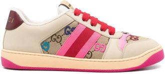 Gucci Screener Leather Sneakers