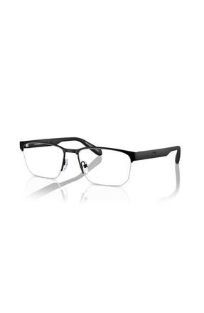 Emporio Armani 56mm Irregular optical glasses in Black at Nordstrom