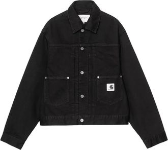Carhartt Work in Progress Belmar Jacket - Dames - Spijkerjassen - Zwart - M - Katoen - Jassen