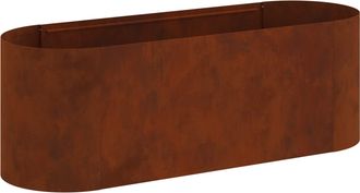 vidaXL Cama De Jard&iacute;n Elevada Acero Oxidado 120 X 40 X 40 Cm Vidaxl