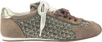 Kurt Geiger 225-Islington Sneaker - Dames - Sneakers - Beige - 36 EU - Leer - Schoenen