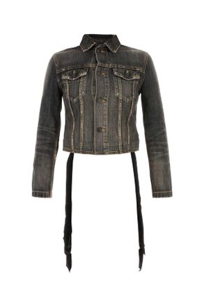 Balenciaga Black Denim Jacket