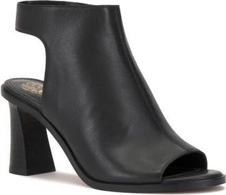 Vince Camuto Rimdia Peep Toe Sandal in Black at Nordstrom, Size 6.5