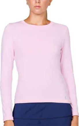 Sofibella UV Colors Womens Long Sleeve Tennis Shirt in Cotton Candy at Nordstrom, Size X-Small