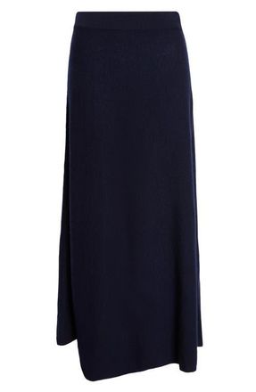 Lisa Yang Torie Cashmere Sweater Skirt in Navy at Nordstrom, Size 2