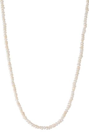 st. Moran Keshi Freshwater Pearl Necklace in White at Nordstrom