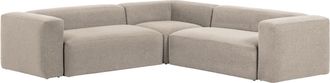 K Home Design-Ecksofa Klocks 290 x 290 cm - Beige