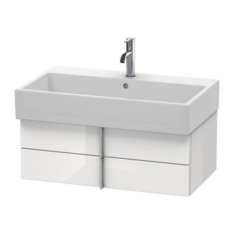 Duravit Duravit Vero Air Mueble De Pared 78,4 X 43,1 Cm, 2 Cajones, Para Vero Air 235080, Color (frente/cuerpo): Decoraci&oacute;n Blanca De Alto Brillo - Va62870222