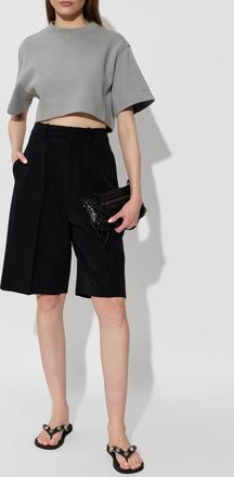 Balenciaga Cagole Thong Flip-flops, Womens, Black