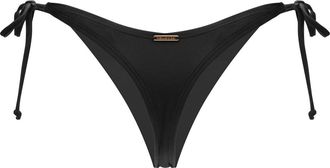 Relleciga Womens Thong Bikini Bottom, Black, XL