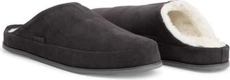 Hari Mari Tio Genuine Shearling Lined Slipper in Slate at Nordstrom, Size 13
