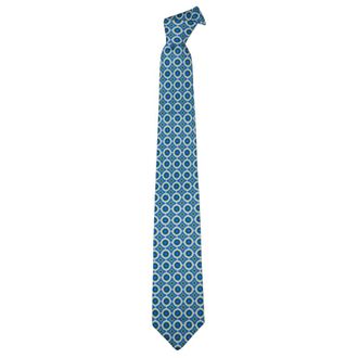 LUIGI BORRELLI NAPOLI Ties, male, Blue, Size: ONE SIZE Fantasy Tie