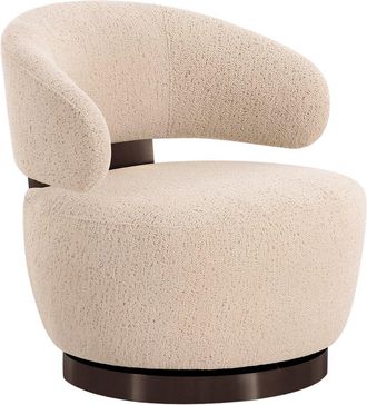 TOV Furniture Tov Furniture Austin Boucle Swivel Chair