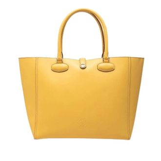 Loewe Pre-owned Leo Tote - Pre-owned - Mujer - Amarillo - ONE SIZE