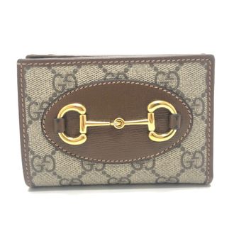 Gucci Gg Supreme Brown Gg Supreme Wallet (Bi-Fold) (Pre-Owned)