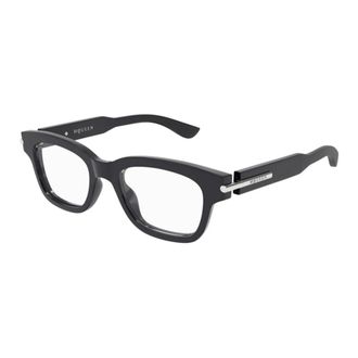 Alexander McQueen Glasses, unisex, Gray, 50 MM, Rectangular Optical Frame