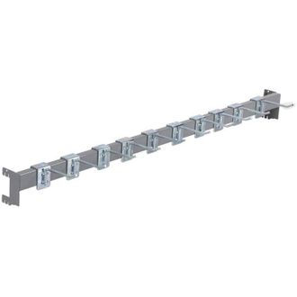 cofan Cofan - Barra De Carga 1000x40x20mm Con 10 Ganchos 10cm, Barra De Carga Con 10 Ganchos (10 Cm) 1000x40x20 Mm