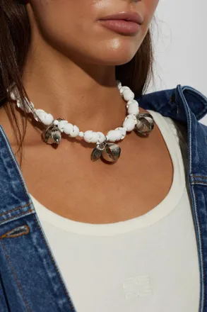 Marni Short Necklace, Womens, Silver