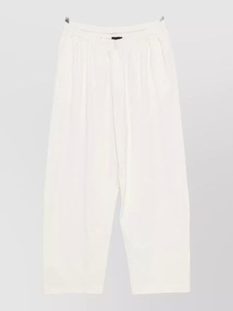 Emporio Armani straight cut trousers side pockets wide