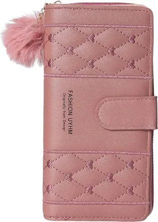 Generic Womens wallets womens long simple fashion single zipper large-capacity clutch bag wallet mobile phone bag tide