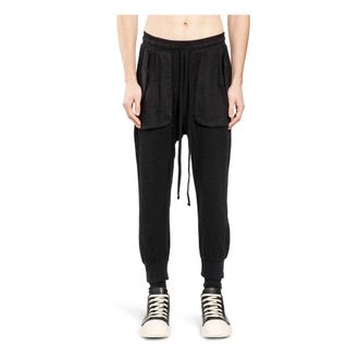 Thom Krom Pocket Jersey Track Trousers - male - Thom Krom - Sweatpants - Black - XL - Trousers